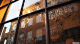 The window of a hotel at Ghent 